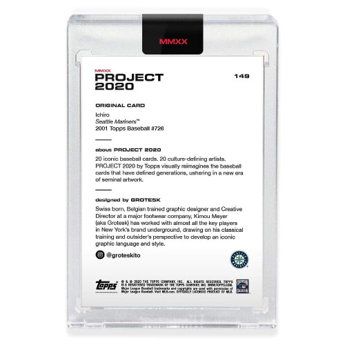 Topps Project 2020 Card 149 - 2001 Ichiro par Grotesk 2