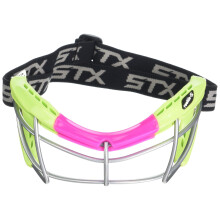 STX Lacrosse Rookie-S Jugendbrille Limette/Pink