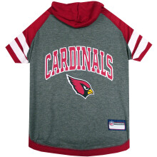 Pets First NFL Arizona Cardinals Hoodie for Cats Medium Officiell licensierad sportig husdjurstrja