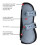 Professional's Choice Pro Performance Springstiefel | Vorderes Paar | Anthrazit | Universalgr      e 2