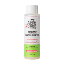 Skout's Honor probiotick ampon a kondicionr pro domc mazlcky s avokdovm olejem a omega-3 97% prrodnmi parabeny a sulfty bez krutosti 16oz
