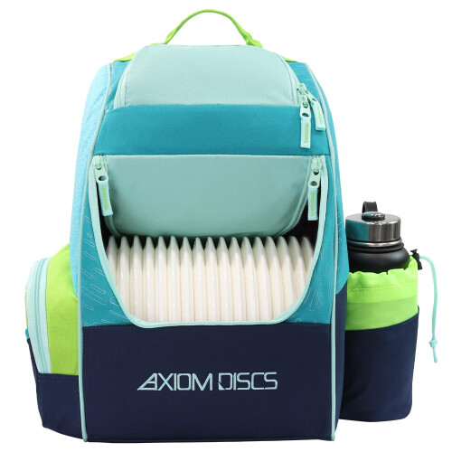 Axiom Discs Shuttle Disc Golf Backpack Bag (Mint/Dark Aqua)
