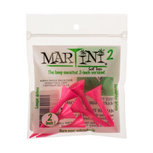 Martini 2 tommer golf-t-shirts - Pink (6 t-shirts)