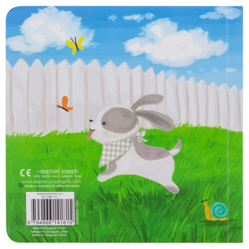 Stephen Joseph Board Book-hvalp 1