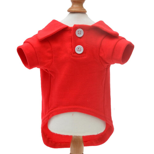Lovelonglong Basic Dog Polos