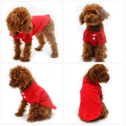 Lovelonglong Basic Dog Polos 2