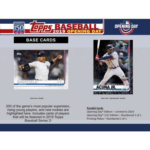 Topps 2019 Er   ffnungstag Baseball Retail Value Box 1