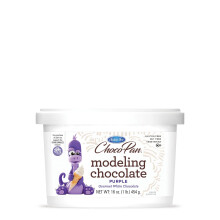 Satin Ice ChocoPan Purple Modeling Chocolate 1 libra