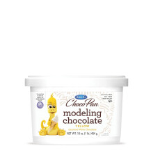 Satin Ice ChocoPan Yellow Modeling Chocolate 1 libra