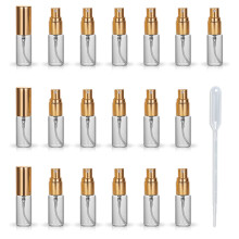 ZbFwmx 5-ml-Glassprhflasche  leerer, nachfllbarer Behlter, therische le, Reinigungsprodukte, selbstgemachte Reinigungsmittel, Besprhen von Pfl