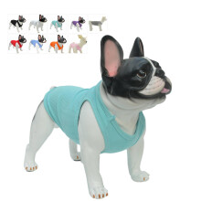 Lovelonglong 2019 Sommer-Haustierkleidung, Hundekleidung, leere T-Shirts, gerippte Tanktops, Top-Fadenwesten fr groe, mittelgroe und kleine Hunde,