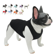Lovelonglong 2019 Sommer-Haustierkleidung, Hundekleidung, leere T-Shirts, gerippte Tanktops, Top-Fadenwesten fr groe, mittelgroe und kleine Hunde,