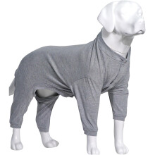 Lovelonglong Four Feet Dog Lightweight Pajamas  Pure Cotton Dog Jumpsuits 4 Legs Dog Onesies T-Shirt Stylish PJS Puppy Costume for Large Medium S