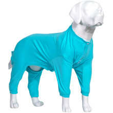 Lovelonglong Four Feet Dog Lightweight Pajamas  Pure Cotton Dog Jumpsuits 4 Legs Dog Onesies T-Shirt Stylish PJS Puppy Costume for Large Medium S