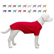 Lovelonglong Bulldog Clothes Dog Clothing Blank T-Shirt Tee Shirts for French Bulldog English Bulldog American Pit Bull Pugs 100% Cotton Skin Car