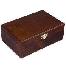 Aufbewahrungsbox/Koffer aus Holz fr Schachfiguren in Standardgre Schachfiguren nicht im Lieferumfang enthalten