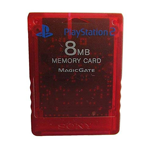 Sony Sony PS2 Memory Card - Red - 8MB (Renewed)