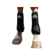 TGW Riding Equine Sports Medicine Ventech Elite Front Leg Boot Coppia (Black S)