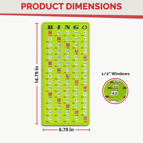 Mr Chips Card Bingo Master Bingo per punta di dito con a prova 1