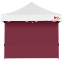 MASTERCANOPY Instant Canopy Telt Sidevg til 10x10 Pop Up Canopy 1 stk Bourgogne