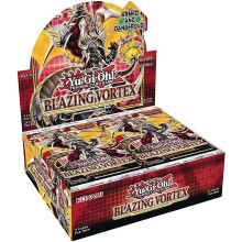 YuGiOh Trading Card Game Blazing Vortex Booster Box [24 Packs]