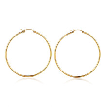 Brincos de argola M MOOHAM para mulheres  Brincos de argola grandes banhados a ouro 14k em prata esterlina 925, hipoalergnicos, delicados, para