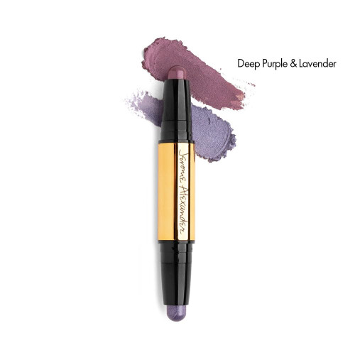 Jerome Alexander  JA Basics Dual-Ended Eyeshadow Stick (Deep Purple/Lt Lavender) 1