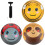 Gaga Ball Bolas de playground de 8,5 polegadas com bomba de ar (3pk Animals) - Bolas de borracha durveis ????tamanho oficial para queimada e han 1