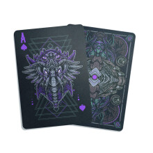 Mecha Beasts jugando a las cartas de Gent Supply