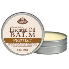 Favoloso frannie proteggere il balsamo curativo a base di olii essenziali puri e olio di girasole olio di cocco a cocco di cocco a cera d'apite di so
