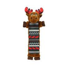 Lazy One Moose squeaky koiralelu Pehmeδ ryppyinen lelu koirille Kestδvδ kangas pienille keskikokoisille ja suurille roduille