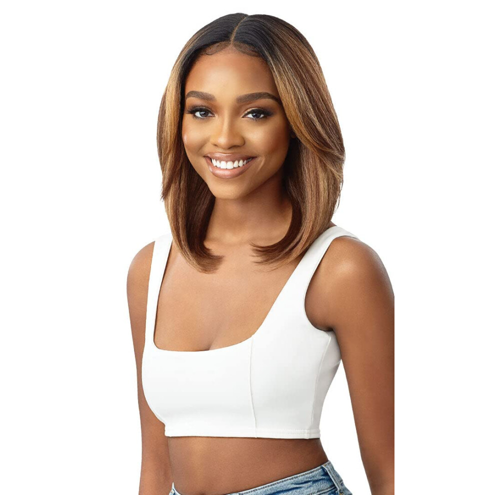 Outre Unisex Everywear Synthetic Hd Lace Front Wig - Every 15 (Dr2/Haz)
