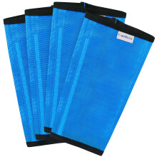 Botas CareMaster Mesh Fly para reduo de pisadas de cavalo, conjunto fcil de usar, azul celeste 4