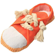 DOGOWU Dog Chew Toys Creative Shoes Shape Squeaky Toy Durable and Safe Dog Playing Toy Funny Shoes Sound Toy for Small and Medium Pets