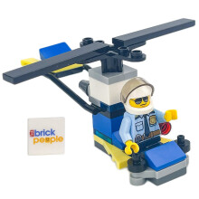 LEGO City Politieman met helikopter 1-delige bouwset voor 5+ jaar