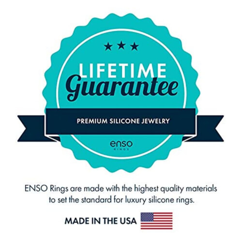 Enso Rings Braided Stackable Silicone Ring - Ocean Breeze - 4 2