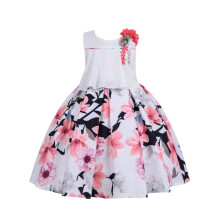 Cosplay Life Blomsterkjole til piger og unge voksne Modeblomster talje B?rnefest Festivalkjole i alderen 5-9 ?r (Peach 9YRS)