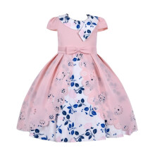 Cosplay Life Blomsterkjole til piger og unge voksne Modeblomster talje B?rnefest Festivalkjole i alderen 5-9 ?r (fersken 7YRS)