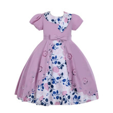 Vestido floral Cosplay Life para meninas e jovens adultos moda flor cintura vestido infantil festa festival de 5 a 9 anos (cebola 8 anos)