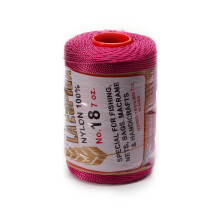Espiga Nr. 18  100 % Nylon-Omega-Schnur zum Stricken und Hkeln  76 Pflaume