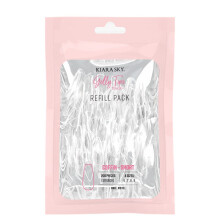 Kiara Sky Soak Off Gelly Tips Refill Pack - kisteform kort l?ngde (st?rrelse 6 7 8 9)