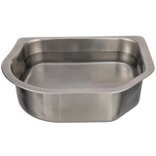P?nere k?ledyr Vandsk?l i rustfrit st?l til katte eller hunde - Passer inde i p?nere Slow Feeder Double Diner 8,5 kopper