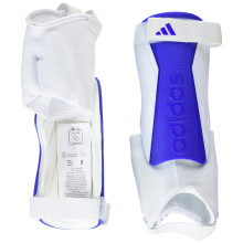 adidas Unisex-Child Tiro Soft Ground Match Shin Guards White/Team Royal Blue/White Small