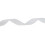 DXEUD Solid Grosgrain Ribbon 25 Yard Each Roll 100% Polyester Woven Edge (1""""  White) 2