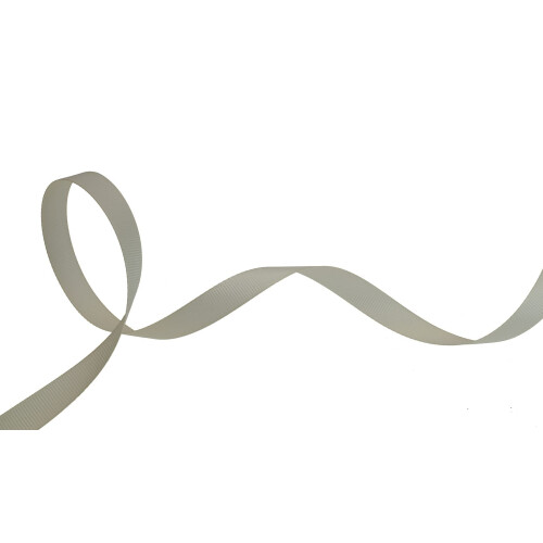 DXEUD Solid Grosgrain Ribbon 25 Yard Each Roll 100% Polyester Woven Edge (1/2""""  Beige) 1