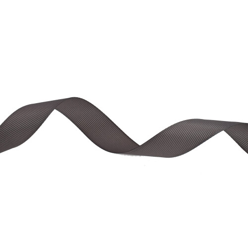 DXEUD Solid Grosgrain Ribbon 25 Yard Each Roll 100% Polyester Woven Edge (3/4""""  Gray) 1