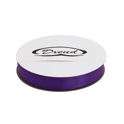 DXEUD Solid Grosgrain Ribbon 25 Yard Each Roll 100% Polyester Woven Edge (3/8""""  Purple) 2