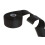 DXEUD Solid Grosgrain Ribbon 25 Yard Each Roll 100% Polyester Woven Edge (1/1-2""""  Black) 2