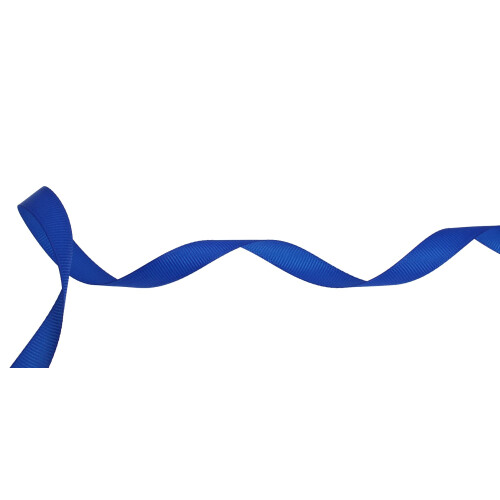DXEUD Solid Grosgrain Ribbon 25 Yard Each Roll 100% Polyester Woven Edge (3/8""""  Royal Blue) 1