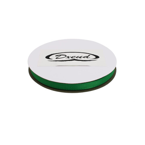 DXEUD Solid Grosgrain Ribbon 25 Yard Each Roll 100% Polyester Woven Edge (1/4""""  Green) 2
